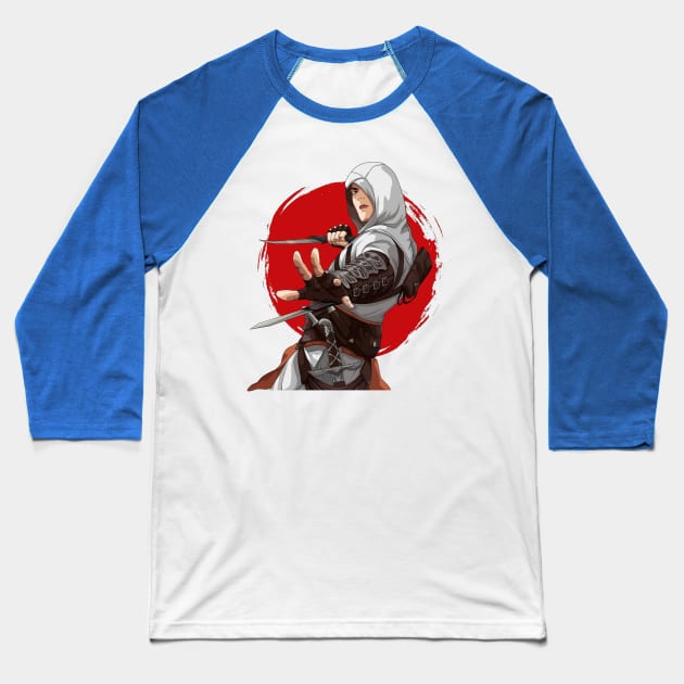 assassin creed Baseball T-Shirt by dubcarnage